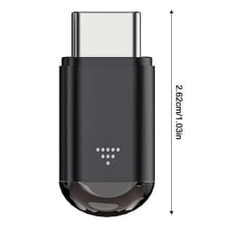Type C Smartphone Infrared Transmitter Adapter Smart App Control for TV and Devices with Infrared Remote Functionality