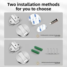 New - style Punch - Free Magnetic Floor Door Stopper, Door Holder, Anti - collision Door Stop, Strong - magnet Door