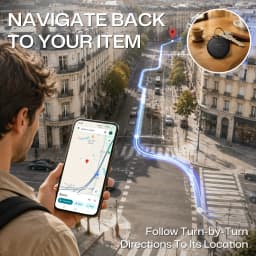 Bluetooth Smart Tag Item Locator Anti‑Lost Finder Compatible with Google Find Hub Mini Tracker for Car Key Wallet Suitcase Bag