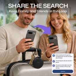 Bluetooth Smart Tag Item Locator Anti‑Lost Finder Compatible with Google Find Hub Mini Tracker for Car Key Wallet Suitcase Bag