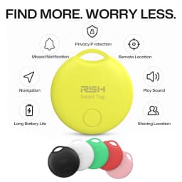 Bluetooth Smart Tag Item Locator Anti‑Lost Finder Compatible with Google Find Hub Mini Tracker for Car Key Wallet Suitcase Bag