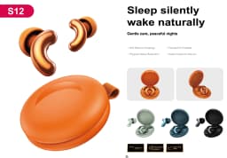 Silicone Ear Plugs for Sleeping 25dB Noise Cancelling Hearing Protection Reusable Earplugs for Sleep Focus Concerts Work Study