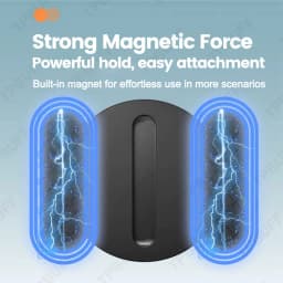 Android Smart GPS Tracker with Strong Magnetic Silicone Protective Case For Google Find Hub Device Tracker Luggage Key Tracking