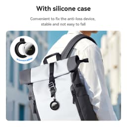 HOCO E100 Smart GPS Tracker Mini Tag Anti-Lost Device with Case for iOS Apple Find My App Car Key Pet Kids Thin Locator Finder