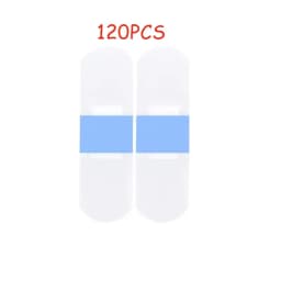 120 Pieces of Waterproof Band-Aid, Transparent, Invisible, Hemostatic, Breathable, Anti-Wear Band-Aid