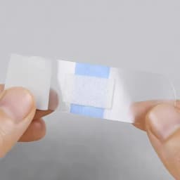 120 Pieces of Waterproof Band-Aid, Transparent, Invisible, Hemostatic, Breathable, Anti-Wear Band-Aid