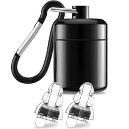 High Fidelity Music Earplugs with Noise Reduction Filter, Soundproof Drum Ear Plugs for Concerts Drummers Sleep Study