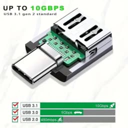 New Otg Adapter Type C for Usb3.0 Otg Adapter Connector Type C Otg Conventer for Macbook Pro Xiaomi Huawei Flash Drive Reader