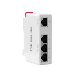 Gigabit 2/3/4 Port PoE Extender DIN Rail poe repeater for IP Port Transmission Extender for POE Switch NVR IP Camera
