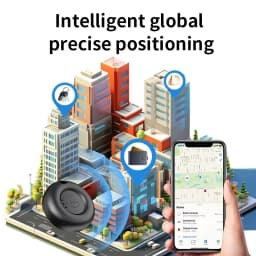 Smart Bluetooth Mini GPS Tracker For iOS System Find My APP Child Finder Locator Pets Bike Bag Anti-Loss Tracking Device