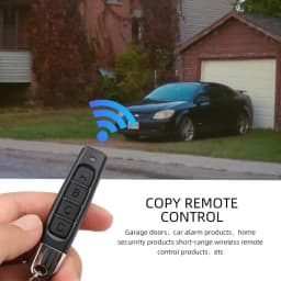 KEBIDUMEI 433MHz RF Cloning Remote Control Garage Gate Door Opener Key Duplicator Home Security Rolling Code Remote Transmitter