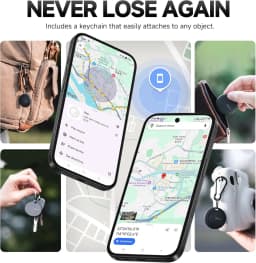 MiLi GPS Tracker Mitag Bluetooth Smart Locator Anti-Lost Device Mobile Keys Elderly Finder Work With Android Find My device