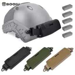 BOOIU Helmet Counterweight Tactical Helmet Balancing Weight Bag Counterbalance W/5 Counter Blocks for OPS Fast PJ MH Accessories