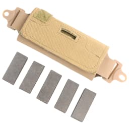 BOOIU Helmet Counterweight Tactical Helmet Balancing Weight Bag Counterbalance W/5 Counter Blocks for OPS Fast PJ MH Accessories