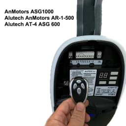 Alutech AT-4 433MHZ Garage Gate Door Remote Control Keychain Barrier AN-Motors AT-4 ASG1000 AR-1-500 ASL500 ASG600
