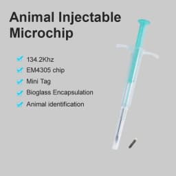 20pcs Pet Microchip 134.2khz FDX-B ISO11784/11785 Universal Standard Dog Microchip Implant RFID Chip For Dogs Cat Identification