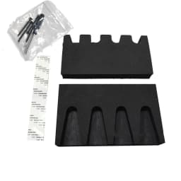 4 Slots Soft EVA Foam Pistol Holder Rack Organizer Gun Protective For Gun Safe Cabinet Storage Handgun Stand Hunting Accessories