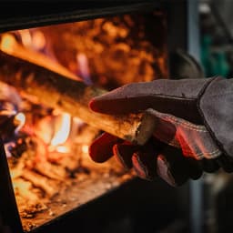 Welding Gloves, Tig/Mig Welding Glove, BBQ Oven Glove, Guantes Para Soldar, Heat-Insulated Mittens