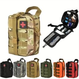 Outdoor First Aid Kit EDC Molle Medical Kit IFAK Survival Emergency Pack EDC Travel Fishing Camping Hiking Hunting Accessories