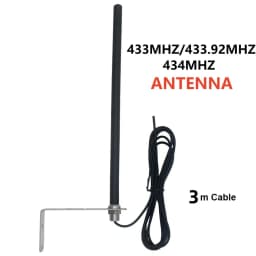 Universal 433MHz 3M Cable Antenna for Gate Garage Radio Signal Booster Repeater Outdoor Waterproof 433.92MHz Gate Control Antenn