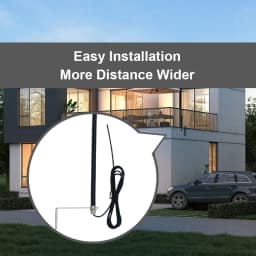 Universal 433MHz 3M Cable Antenna for Gate Garage Radio Signal Booster Repeater Outdoor Waterproof 433.92MHz Gate Control Antenn