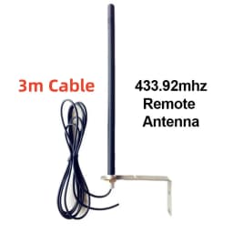 Universal 433MHz 3M Cable Antenna for Gate Garage Radio Signal Booster Repeater Outdoor Waterproof 433.92MHz Gate Control Antenn