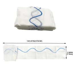 Tactical Kaolin Hemostatic Compressed Gauze Emergency Outdoor Binding Fixed Bandage First Aid Kit Bleeding Trauma Wound Dressing
