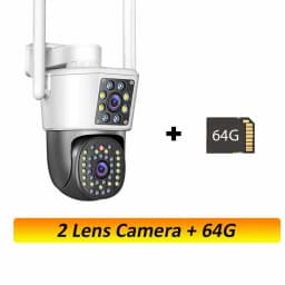 IPC360 HOME 3 lens 3 Screens IP Outdoor Camera WIFI Motion Tracking PTZ Video CCTV Camera Dual Lens Waterproof Security System