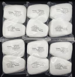 5N11 Dust Cotton Filter Paper 501 Holder For 3M 6001/6200/7502/6800 Chemical Spraying Painting Respirator Gas Mask Accessories