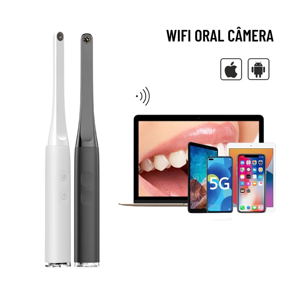2MP HD Wireless Visual Camera Intraoral Skin Examination Nursing Home Kit Tools for IOS Android Mac