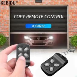 433MHz Door Remote Control Cloning Duplicator Key Fob A Distance 4 Channel Remote Control Clone Fixed Code For Gate Garage Door
