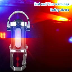 1200LM Super Bright Mini Keychain Flashlight Ultra-Bright LED Keychain Portable LED Work Light with Power Bank 3 Modes