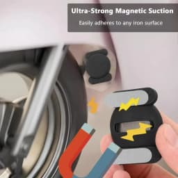 Magnetic Smart Tag Locator for Apple AirTag Mini GPS Tracker Magnetic Car Vehicle Protable Anti-lost Case Bluetooth Localizador