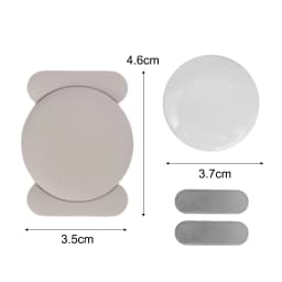 Magnetic Smart Tag Locator for Apple AirTag Mini GPS Tracker Magnetic Car Vehicle Protable Anti-lost Case Bluetooth Localizador