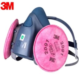 17 in 1 3M 7502 Dust Gas Respirator Half Face Dust Mask For Painting Spraying Organic Vapor Chemical Gas Filter Work Safety
