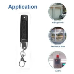 1/50pcs 433mhz Remote Control Duplicator Universal Remote Key Copy Clone Replacement Garage Door Keychain 433.92Mhz Transmitter