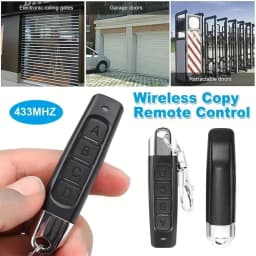 1/50pcs 433mhz Remote Control Duplicator Universal Remote Key Copy Clone Replacement Garage Door Keychain 433.92Mhz Transmitter