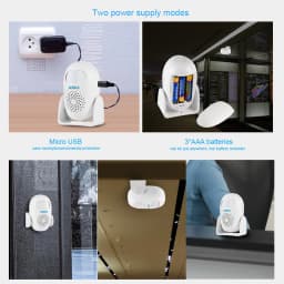 KERUI M120 PIR Motion Sensor Alarm Infrared Anti-Theft Burglar Welcome Chime Human Motion Detector Garage Shop Home Security