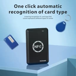 RFID Copier Duplicator 13.56mhz Key fob NFC Smart Card Reader Writer 125KHz Encrypted Programmer USB UID T5577 EM4305 Cards Tags