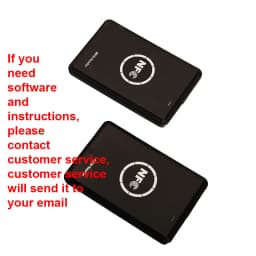 RFID Copier Duplicator 13.56mhz Key fob NFC Smart Card Reader Writer 125KHz Encrypted Programmer USB UID T5577 EM4305 Cards Tags
