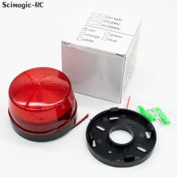 Strobe Warning Light 12v 24v 220v Red Yellow Flashing Beacon Led Indicator Lamp for Security System