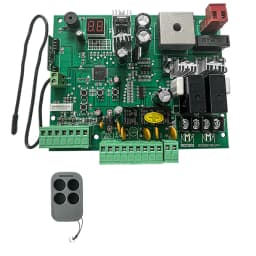 24V Double Door Swing Gate Auto Gate Opener Control board Receiver Automatic Door Access Control System 433.92mhz Remote Control