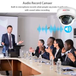 Ultra HD 4K Surveillance Camera POE Dome IP Onvif Audio 48V POE/DC 12V 4MP/5MP/8MP Night Vision CCTV Security Camera For NVR