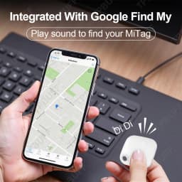 Google Official Brand 1/ 4PCS GPS Tracker Android Positioning Device Fashion Vehicle locator Pet Tracker via Google's Find Hub