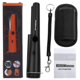 Protable NEW High QualityHandheld Metal Detector GP-pointer Waterproof Positioning Rod Detecting With Bracelet LED Lights