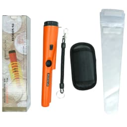 Protable NEW High QualityHandheld Metal Detector GP-pointer Waterproof Positioning Rod Detecting With Bracelet LED Lights