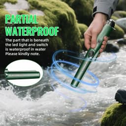 Protable NEW High QualityHandheld Metal Detector GP-pointer Waterproof Positioning Rod Detecting With Bracelet LED Lights