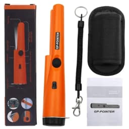 Protable NEW High QualityHandheld Metal Detector GP-pointer Waterproof Positioning Rod Detecting With Bracelet LED Lights