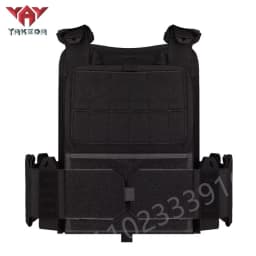 YAKEDA Tactical Vest 6094 Fast Detachable Light Laser Cut Outdoor Hunting Black Gear Carry Vest of High Quality