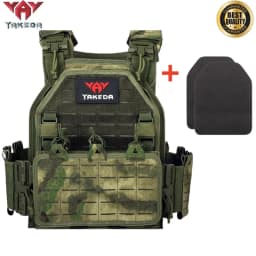 YAKEDA Tactical Vest 6094 Fast Detachable Light Laser Cut Outdoor Hunting Black Gear Carry Vest of High Quality
